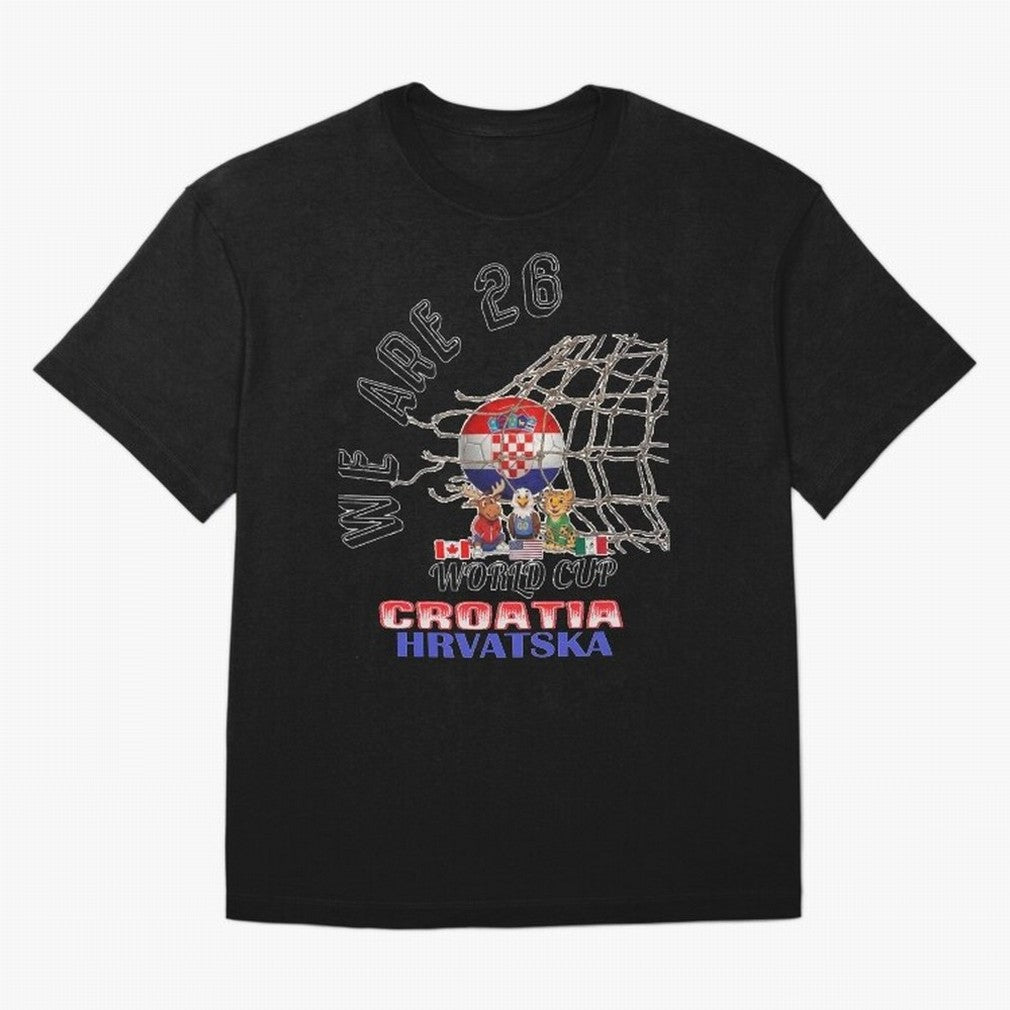 World cup 26 - Croatia Classic T-Shirt Share the Excitement of FIFA World Cup 2026 for Fans of Messi, CR7 and Mbappe and Argentina, Bringing Supporter Pride, Iconic Celebrations, Legendary Names and Global Match Day Energy; Created for Match Day