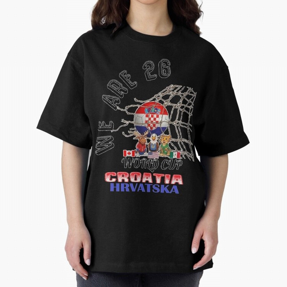 World cup 26 - Croatia Classic T-Shirt Share the Excitement of FIFA World Cup 2026 for Fans of Messi, CR7 and Mbappe and Argentina, Bringing Supporter Pride, Iconic Celebrations, Legendary Names and Global Match Day Energy; Created for Match Day