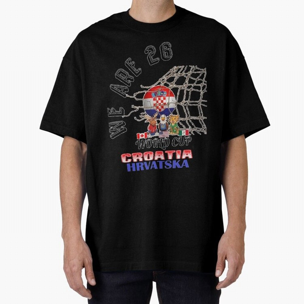 World cup 26 - Croatia Classic T-Shirt Share the Excitement of FIFA World Cup 2026 for Fans of Messi, CR7 and Mbappe and Argentina, Bringing Supporter Pride, Iconic Celebrations, Legendary Names and Global Match Day Energy; Created for Match Day