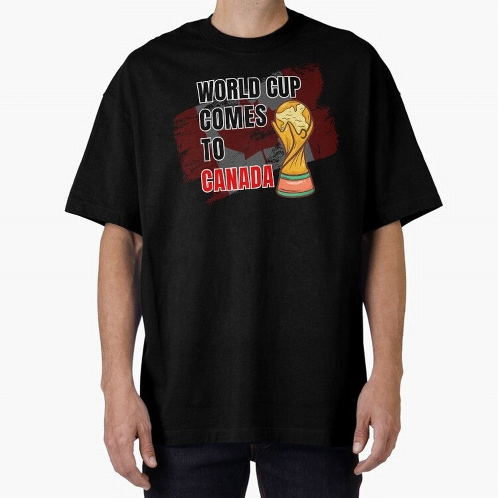 World Cup comes to Canada Classic T-Shirt Make Every Match About FIFA World Cup 2026 USA Canada Mexico Spirit, Featuring Spain and Netherlands, Cristiano Ronaldo, Championship Spirit, Famous Goals, Roaring Crowds and International Football Unity;