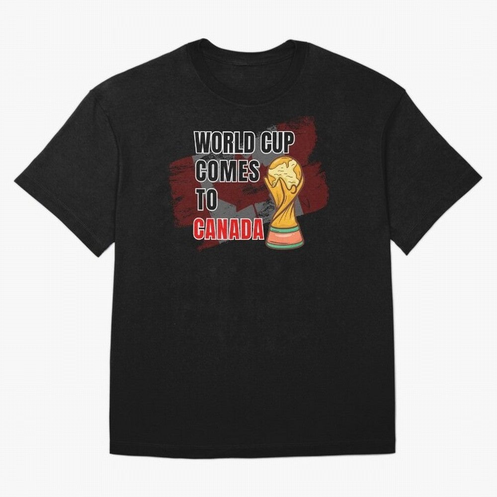 World Cup comes to Canada Classic T-Shirt Make Every Match About FIFA World Cup 2026 USA Canada Mexico Spirit, Featuring Spain and Netherlands, Cristiano Ronaldo, Championship Spirit, Famous Goals, Roaring Crowds and International Football Unity;