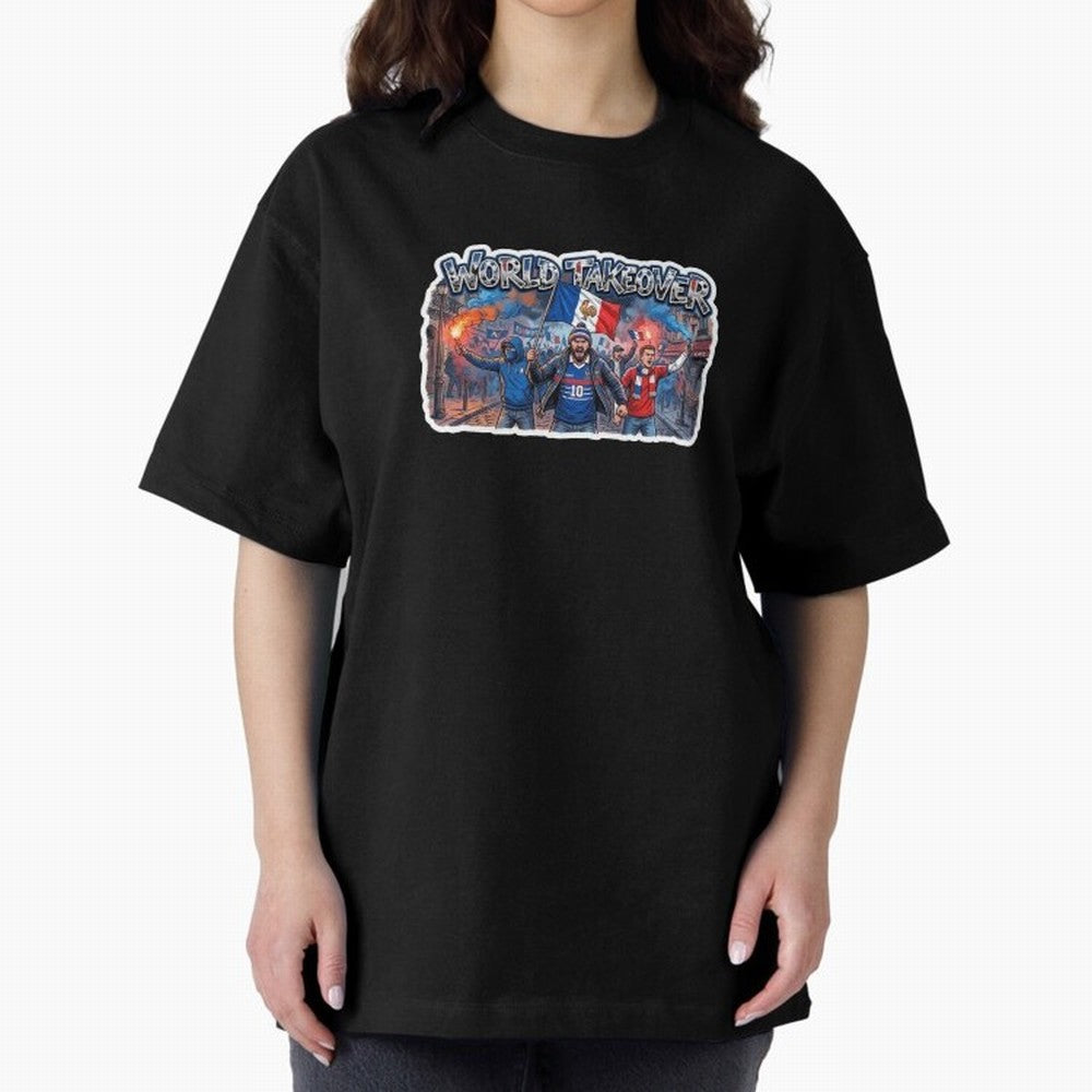 France Soccer Fans Street Power Sticker 2026 Football Supporters Classic T-Shirt Join Global Football Passion for FIFA World Cup 2026 USA Canada Mexico, Featuring Haaland, Portugal, Spain and Germany, Supporter Pride, Iconic Celebrations, Legendary