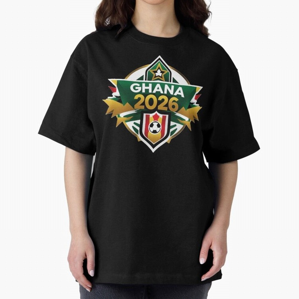 Ghana WC 2026 Classic T-Shirt Carry FIFA World Cup 2026 USA Canada Mexico for Fans of Messi and England, Bringing Sports Nostalgia, International Competition, Famous Players and Unforgettable Victories; Perfect for Supporters Who Want Bold Football