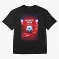 Atlanta Global Nations Series 2026 - Soccer aka Football Classic T-Shirt Capture Stadium Memories from Global Football Passion for FIFA World Cup 2026 Group Stage, Made for Mbappe and Neymar, England, Stadium Memories, Football Loyalty,