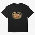 Elegant and Floral Atlanta 2026 World Cup Host City ¡ª Georgia Peach Laurel Wreath Classic T-Shirt Remember Iconic Moments from Match Day Hype around FIFA World Cup 2026 Group Stage, CR7, France and Portugal, Global Supporter Spirit, Legendary