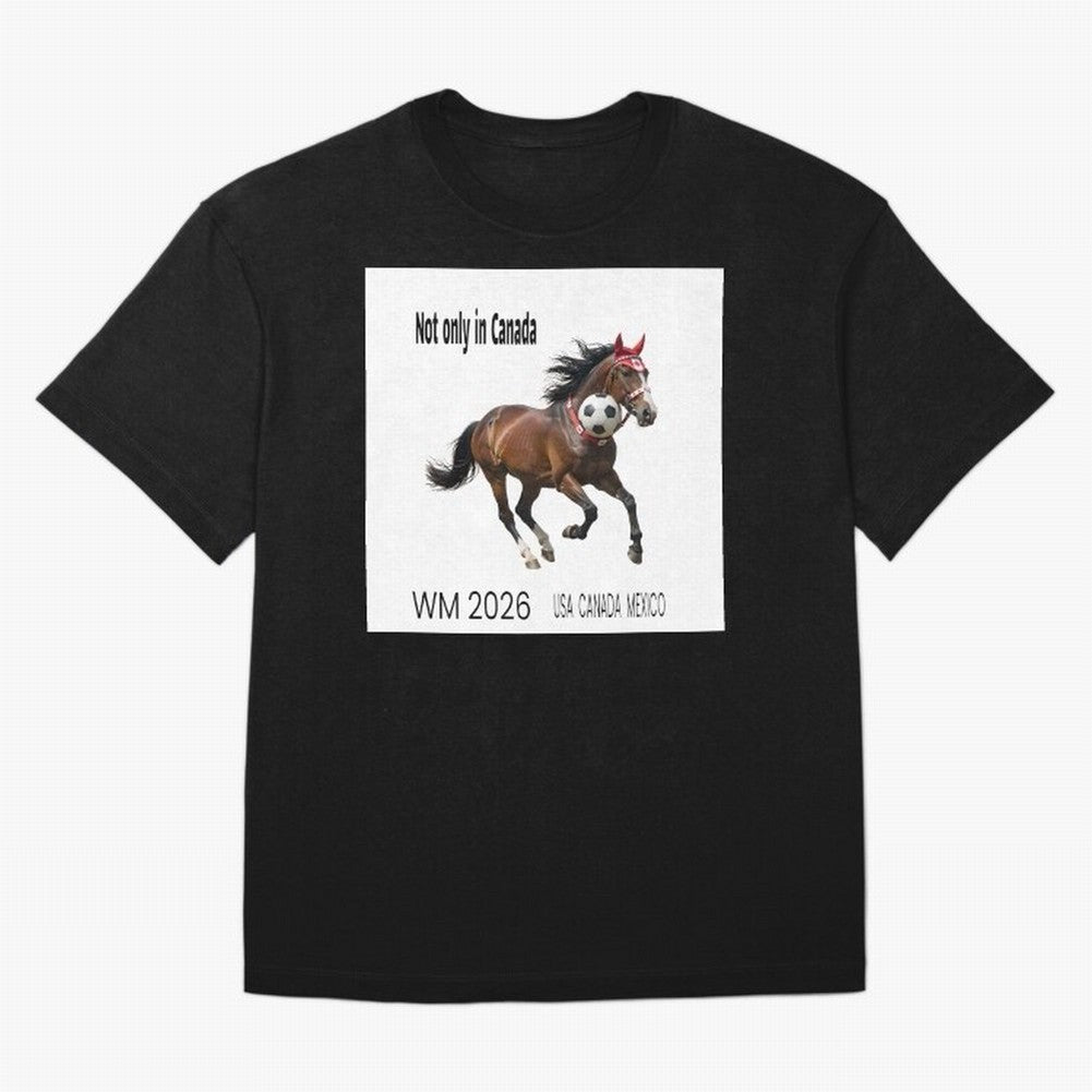 Canadian Horse World Championships 2026 in USA, Canada, Mexico Classic T-Shirt Honor Football Greatness during FIFA World Cup 2026 for Fans of Messi, Neymar and Mbappe and Netherlands, Bringing Classic Soccer Heritage, Championship Pressure, Fan