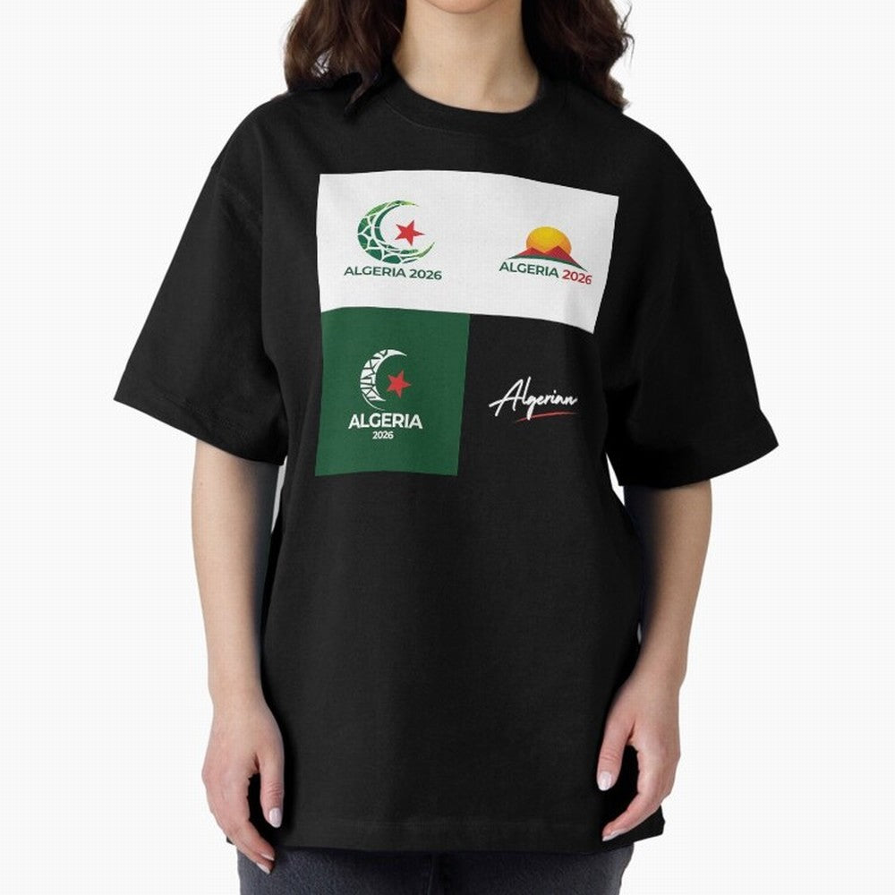 Algeria WC 2026 Classic T-Shirt Bring a Vintage Feel to the FIFA World Cup 2026 Journey through Mbappe Highlights, Germany Pride, Stadium Chants, National Pride, Trophy Dreams and Unforgettable Football Memories; Made for Collectors Who Enjoy
