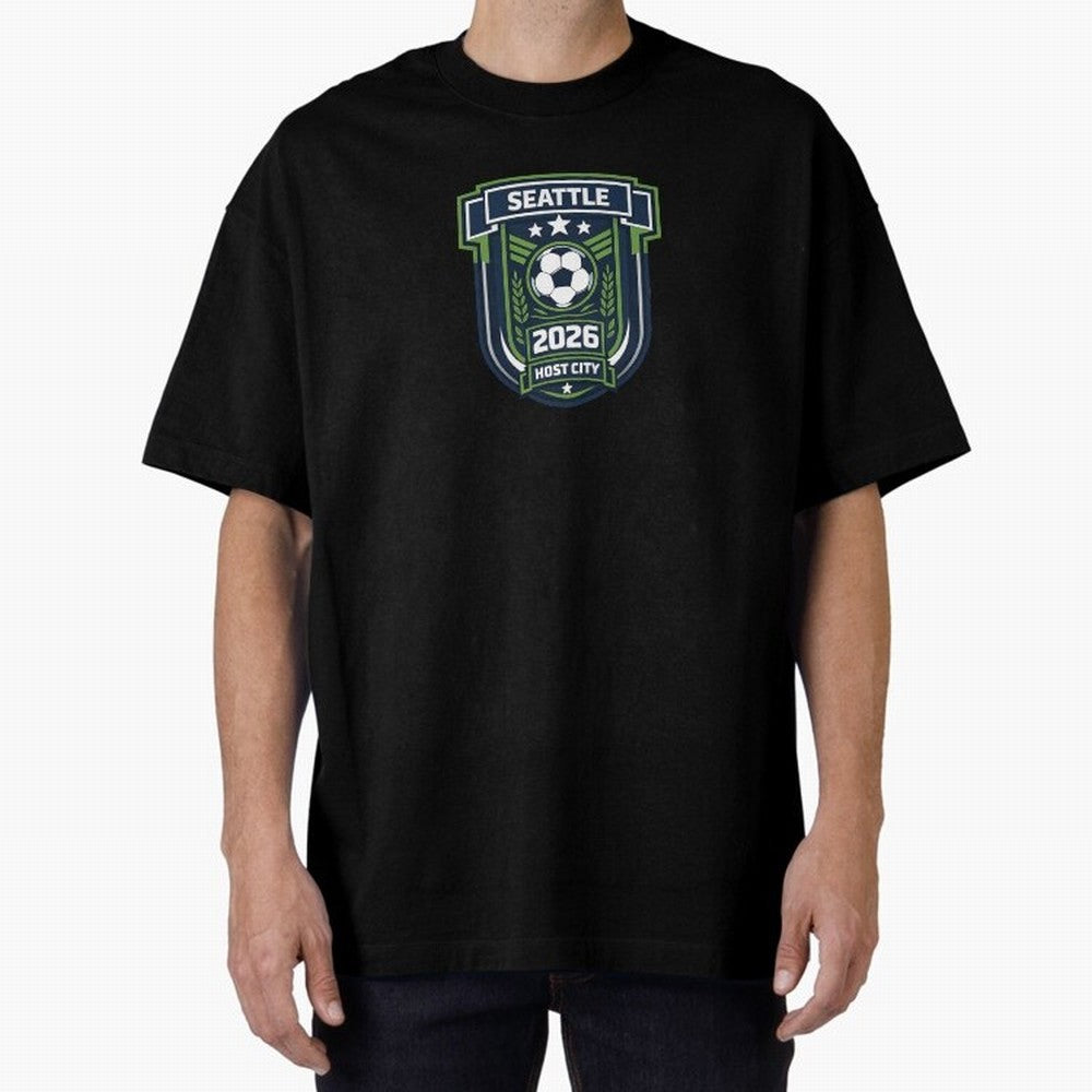 Seattle Host City World Cup 2026 Classic T-Shirt Refresh FIFA World Cup 2026 Group Stage Spirit, Filled with England, Cristiano Ronaldo, Haaland and CR7, Sports Nostalgia, International Competition, Famous Players and Unforgettable Victories;
