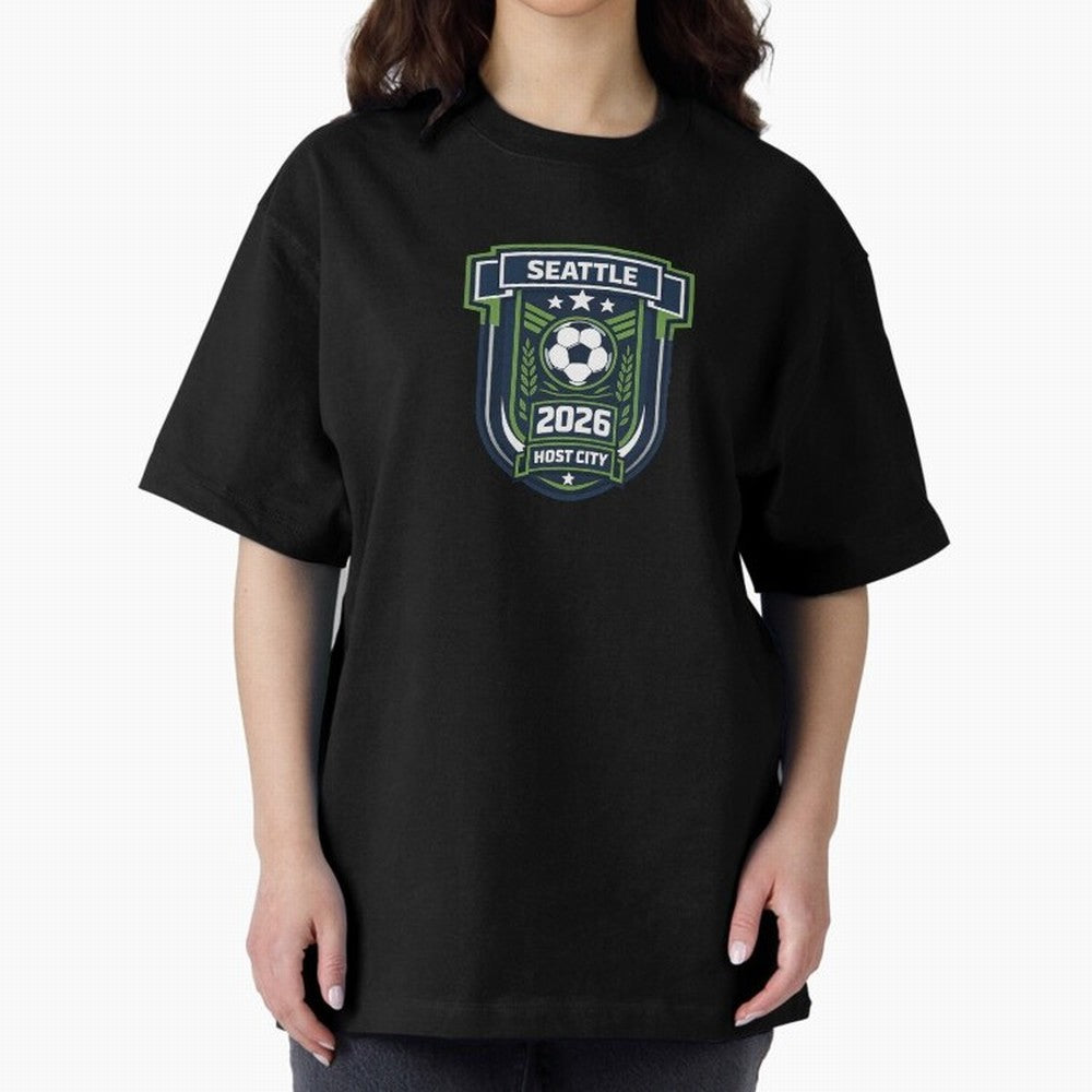 Seattle Host City World Cup 2026 Classic T-Shirt Refresh FIFA World Cup 2026 Group Stage Spirit, Filled with England, Cristiano Ronaldo, Haaland and CR7, Sports Nostalgia, International Competition, Famous Players and Unforgettable Victories;