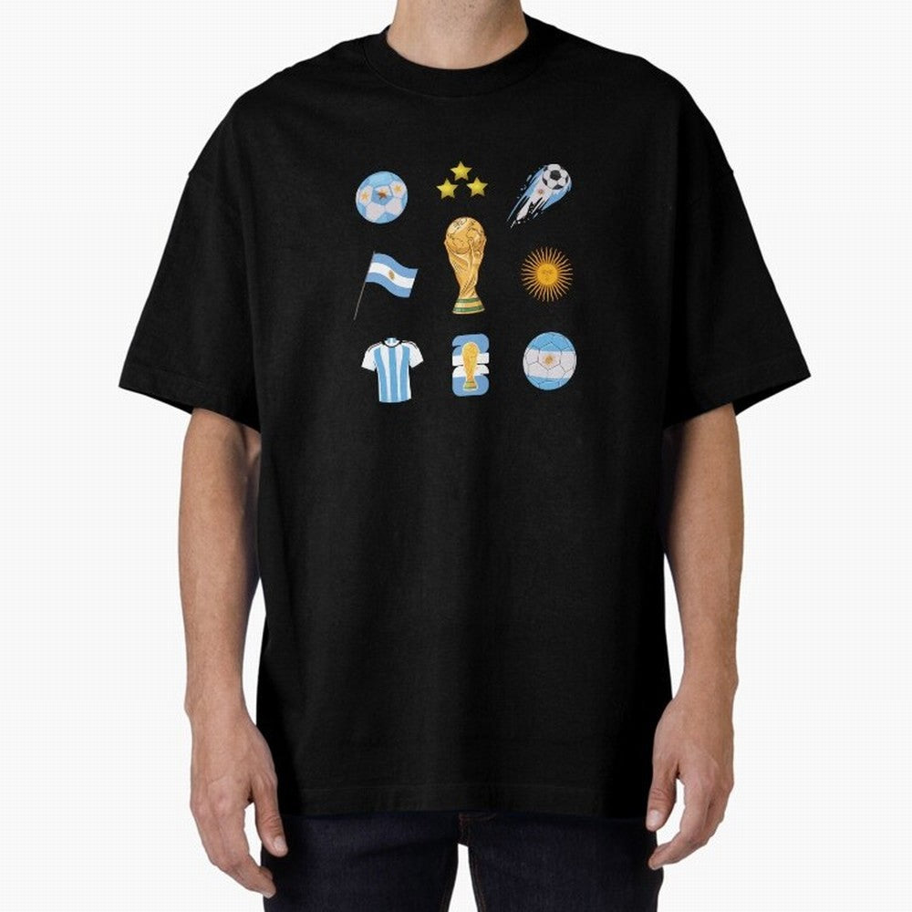 Argentina World Cup Champion 2026 Classic T-Shirt Honor the Beautiful Game during FIFA World Cup 2026 USA Canada Mexico Centered on CR7, France Energy, Global Supporter Spirit, Legendary Goals, National Colors and Tournament Celebration; Ideal for