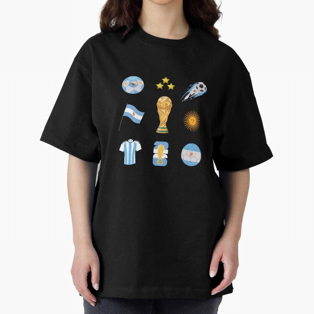 Argentina World Cup Champion 2026 Classic T-Shirt Honor the Beautiful Game during FIFA World Cup 2026 USA Canada Mexico Centered on CR7, France Energy, Global Supporter Spirit, Legendary Goals, National Colors and Tournament Celebration; Ideal for