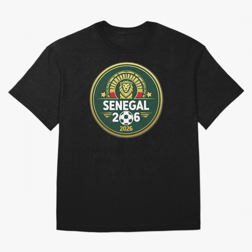 Senegal WC 2026 Classic T-Shirt Join the Global Buzz around the FIFA World Cup 2026 Journey through Haaland Highlights, Brazil, Portugal and Argentina Pride, Vintage Soccer Flavor, Modern Football Stars, National Flags and Final Night Emotion;