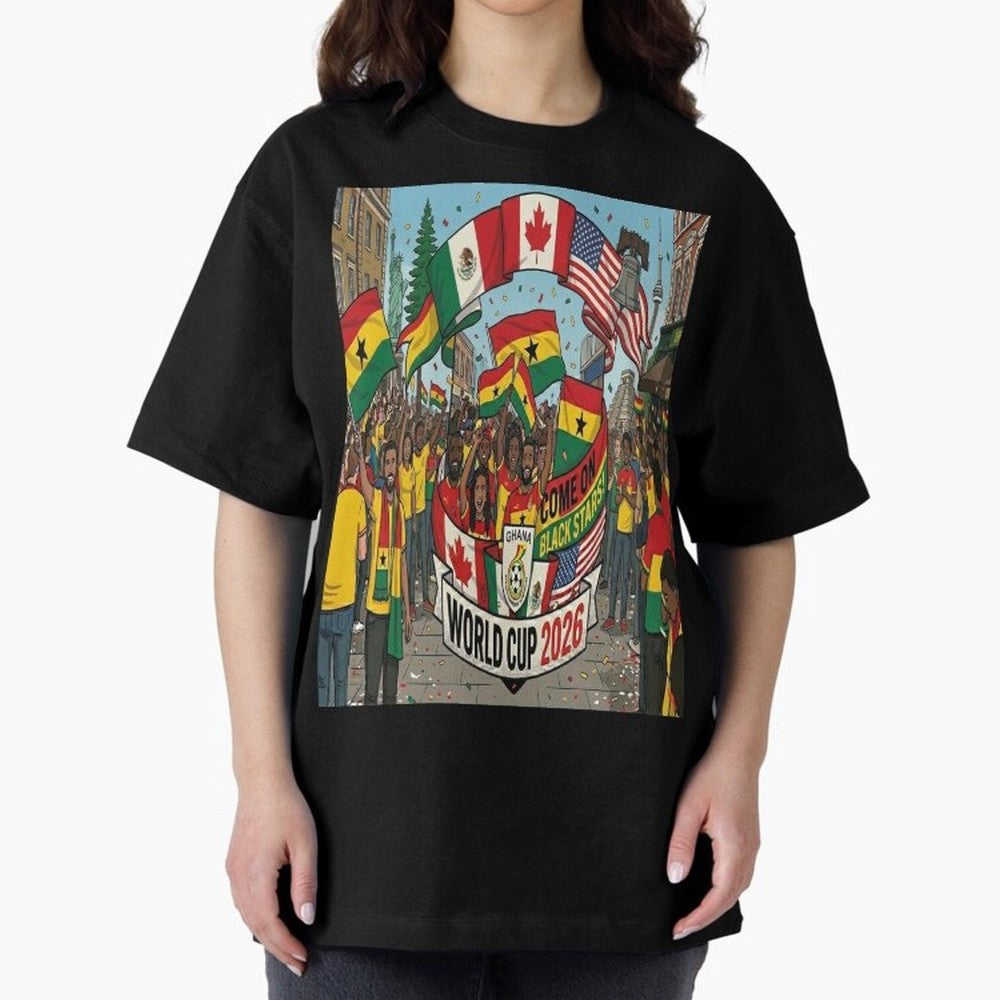 Ghana World Cup 2026 Classic T-Shirt Follow FIFA World Cup 2026 Group Stage with Mbappe and Neymar, France Energy, Stadium Memories, Football Loyalty, International Chants and Championship Tradition; Perfect for People Who Love Argentina, Brazil,