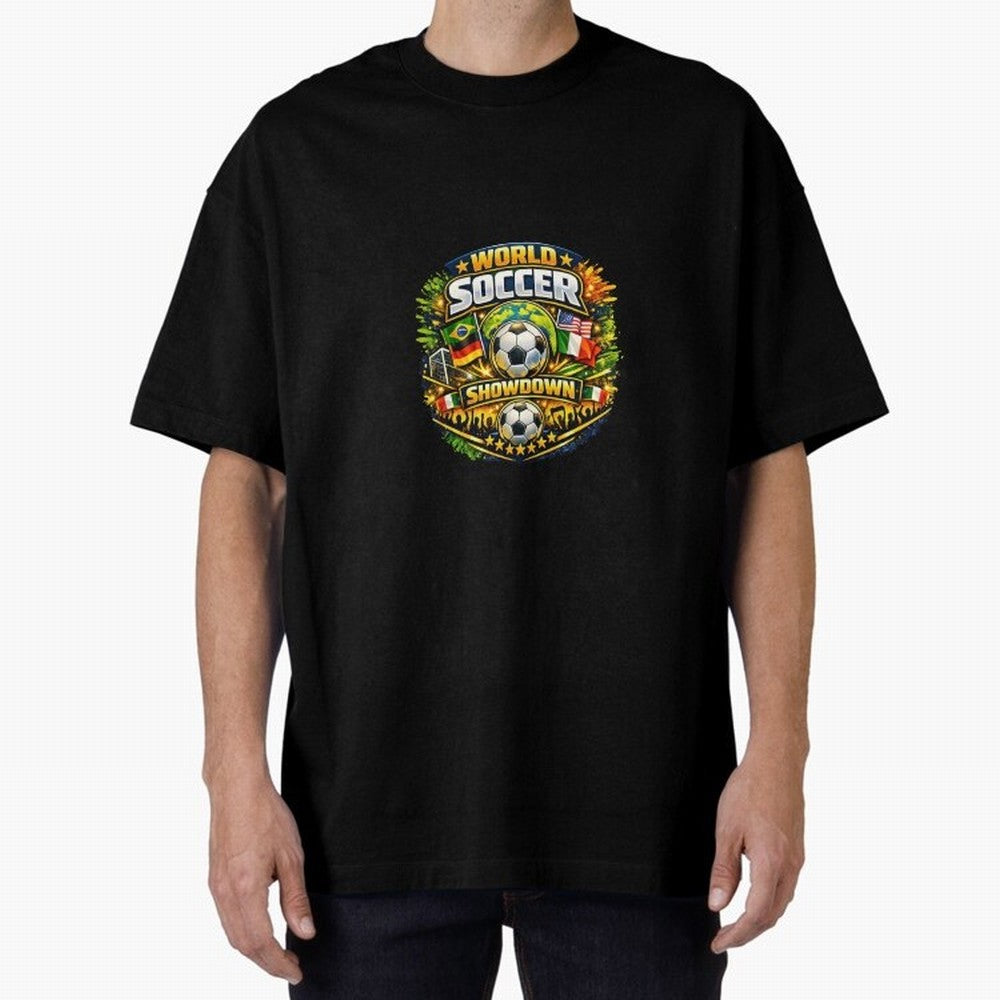 World Soccer Showdown Global Flags @ Fan Edition Classic T-Shirt Refresh the FIFA World Cup 2026 USA Canada Mexico Journey through Neymar, Haaland and Cristiano Ronaldo Highlights, England, France and Netherlands Pride, Stadium Chants, National