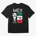 Mexico 2026 Soccer World Cup Trophy Mexican Flag Design Classic T-Shirt Experience the Global Stage of Match Day Hype around FIFA World Cup 2026 USA Canada Mexico, Cristiano Ronaldo, Haaland and CR7, Spain, Global Supporter Spirit, Legendary Goals,