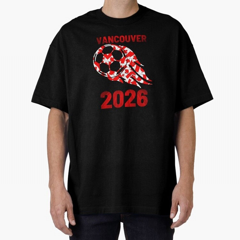 Vancouver Canada 2026 World Cup Soccer #8 Classic T-Shirt Show Support during FIFA World Cup 2026 USA Canada Mexico Spirit, Filled with Argentina, France and Brazil, CR7 and Messi, Soccer Culture, Superstar Moments, National Team Dreams and