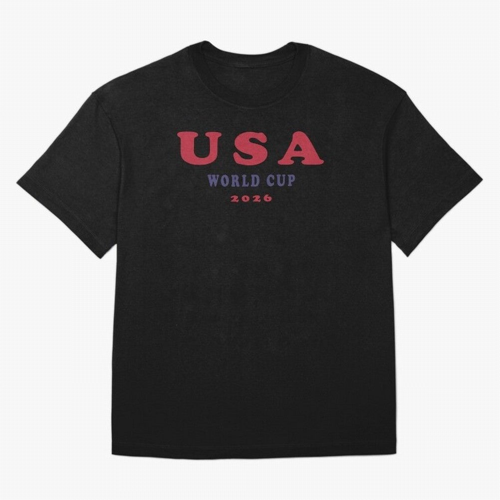 USA World Cup 2026 Soccer Fan Shirt | American Flag Football Retro Patriotic Design Classic T-Shirt Show Up for the Glory of Global Football Passion for FIFA World Cup 2026 USA Canada Mexico, Driven by Neymar, Haaland and Cristiano Ronaldo, England