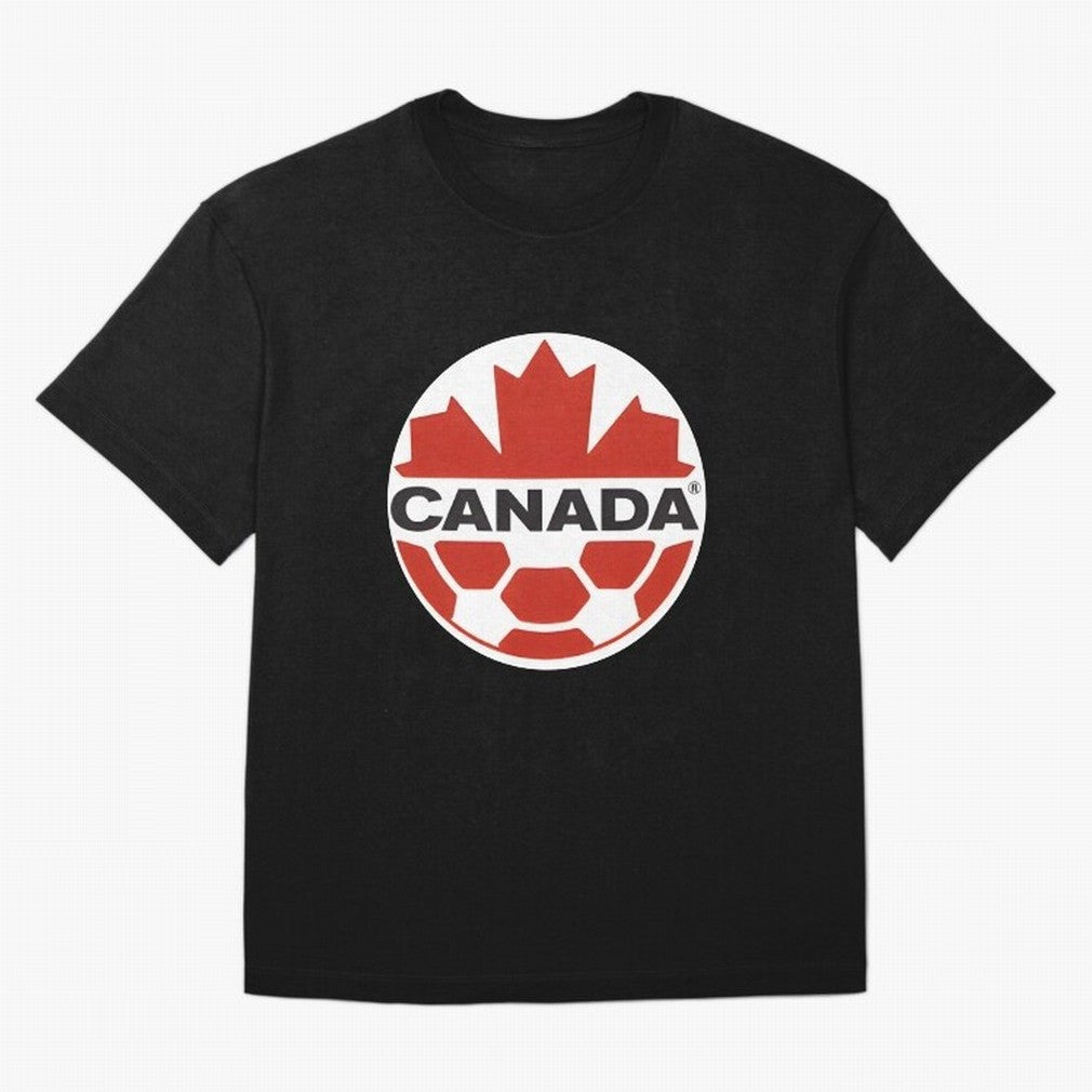 Canada Soccer 2026: Official Fan Pattern Classic T-Shirt Represent Global Football Passion for FIFA World Cup 2026 USA Canada Mexico, Filled with Messi and Cristiano Ronaldo, England and Germany, Goal Celebration Energy, Supporter Heritage,