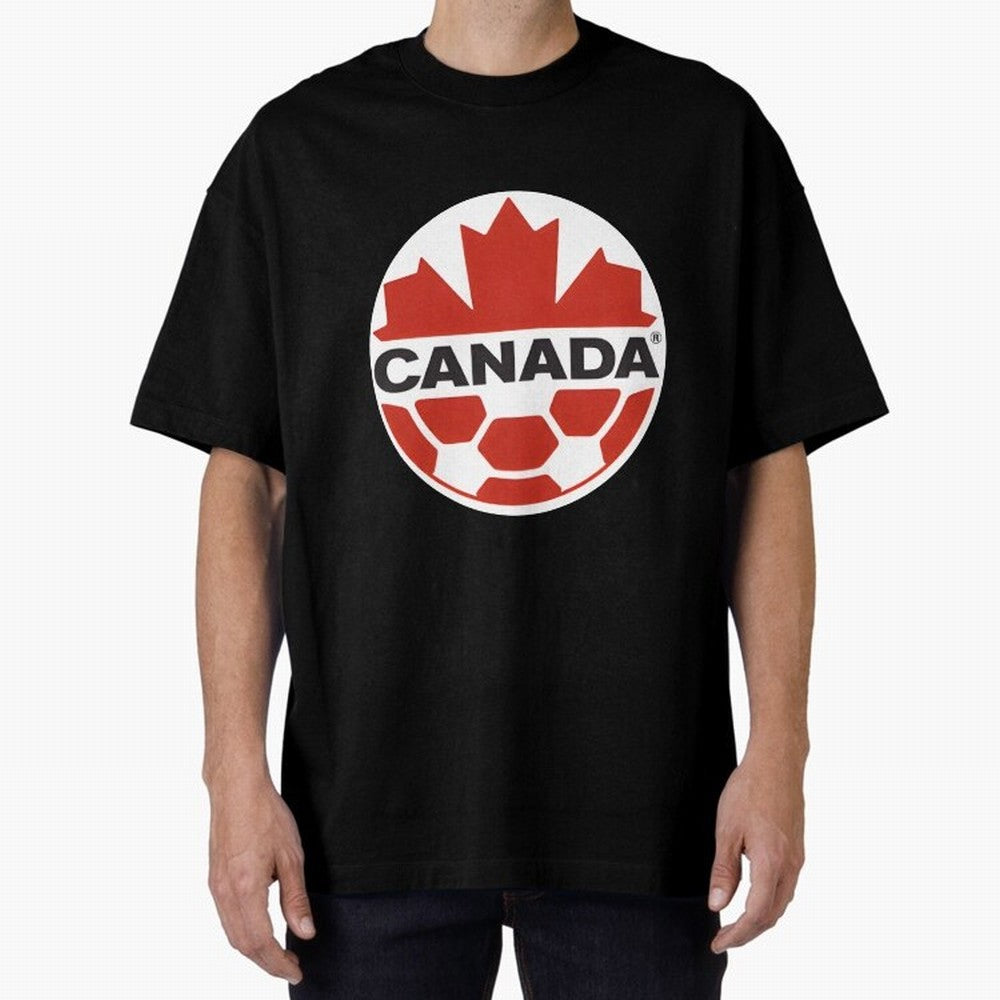 Canada Soccer 2026: Official Fan Pattern Classic T-Shirt Represent Global Football Passion for FIFA World Cup 2026 USA Canada Mexico, Filled with Messi and Cristiano Ronaldo, England and Germany, Goal Celebration Energy, Supporter Heritage,
