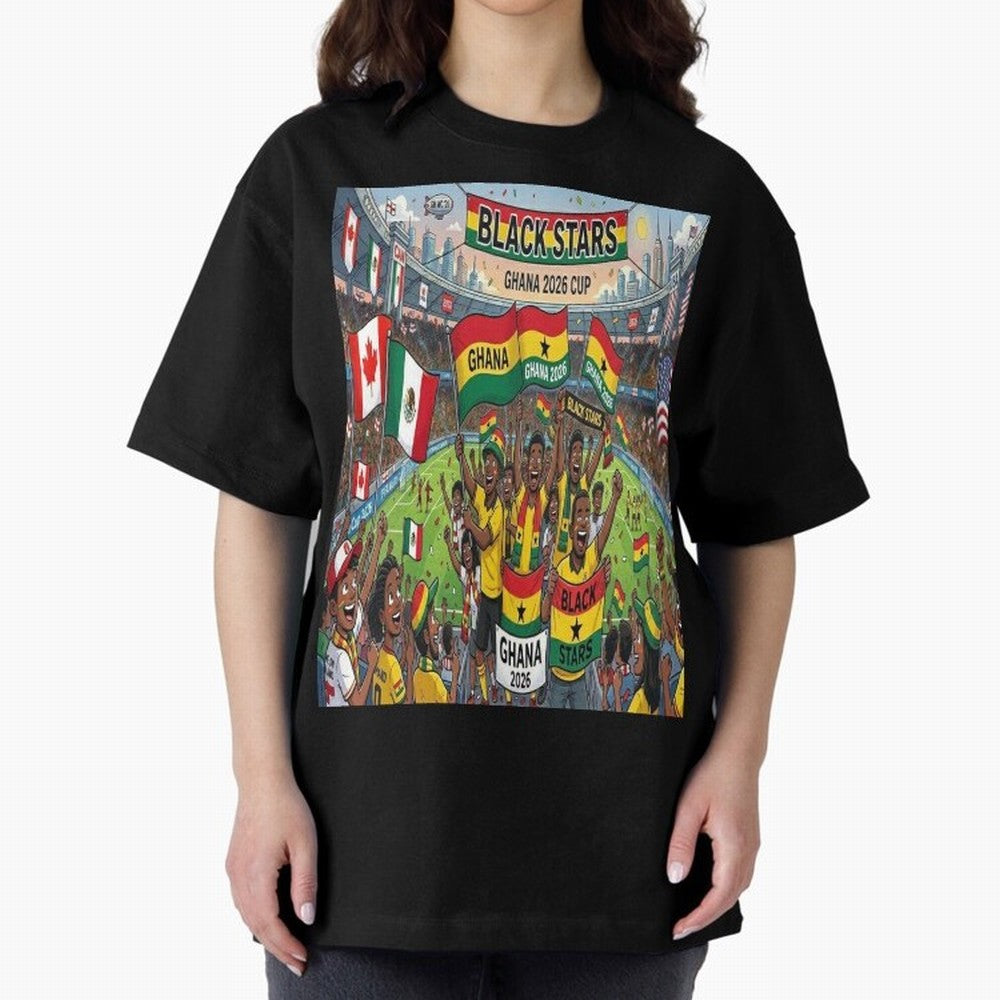 Ghana World Cup 2026 - Stadium Classic T-Shirt Bring a Champion Mindset to the FIFA World Cup 2026 Group Stage Journey through CR7 Highlights, Brazil Pride, Soccer Culture, Superstar Moments, National Team Dreams and Competitive Fire; Great for