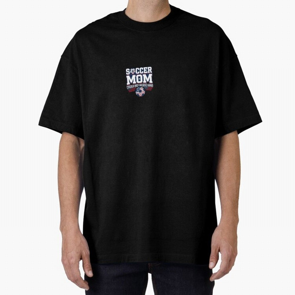 Soccer Mom World Cup Bold Text | 2026 Football Mom Classic T-Shirt Capture Stadium Memories from the FIFA World Cup 2026 Journey through Mbappe Highlights, Argentina and Brazil Pride, Stadium Chants, National Pride, Trophy Dreams and Unforgettable