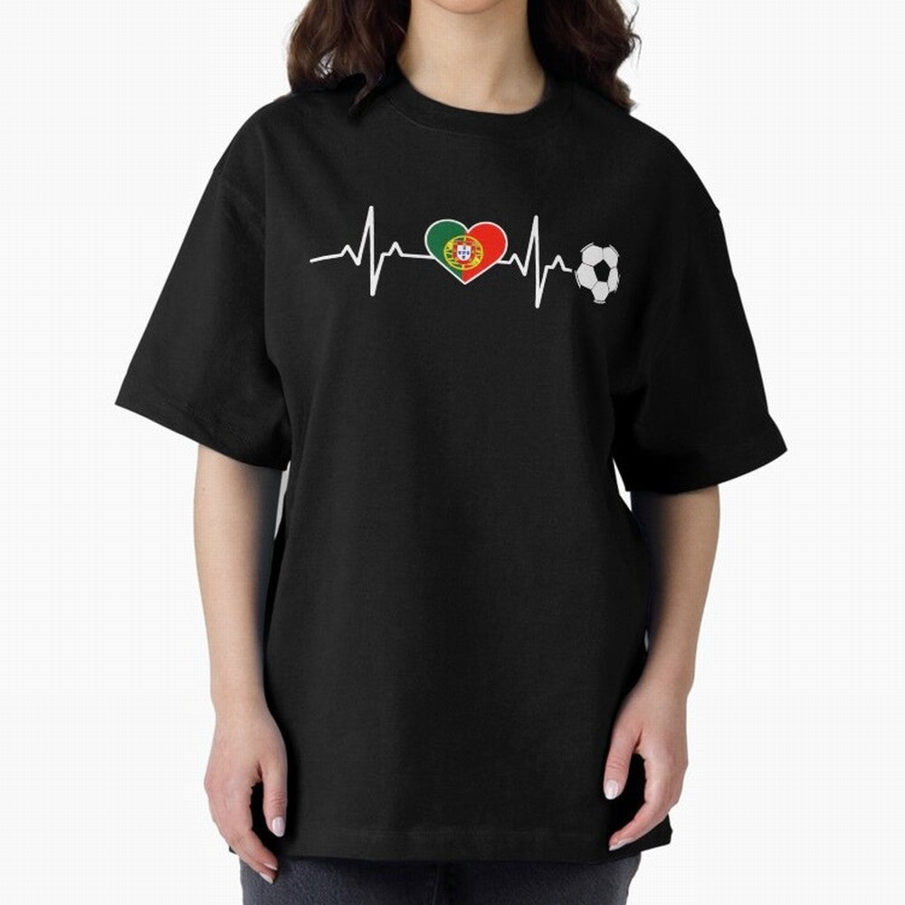 Portugal Football Heartbeat | Sele??o Das Quinas Soccer Fan Classic T-Shirt Capture Stadium Memories from FIFA World Cup 2026 Group Stage with Haaland and Mbappe, Brazil Energy, Match Day Excitement, Supporter Culture, Golden Goals and Global