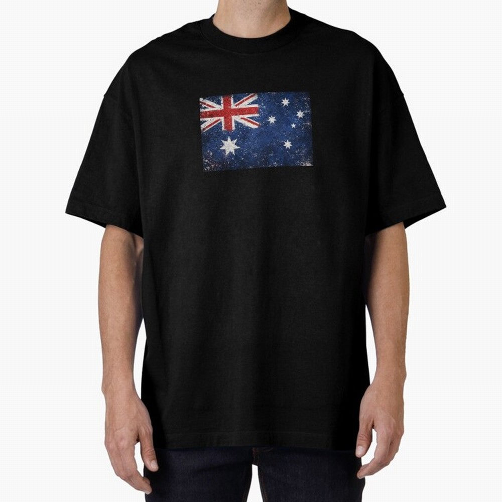 Australia Football World Cup Flag | Grunge Socceroos Soccer Classic T-Shirt Feel the Heartbeat of FIFA World Cup 2026 Group Stage Spirit, Connected to Spain and Netherlands, Messi and Cristiano Ronaldo, Championship Spirit, Famous Goals, Roaring
