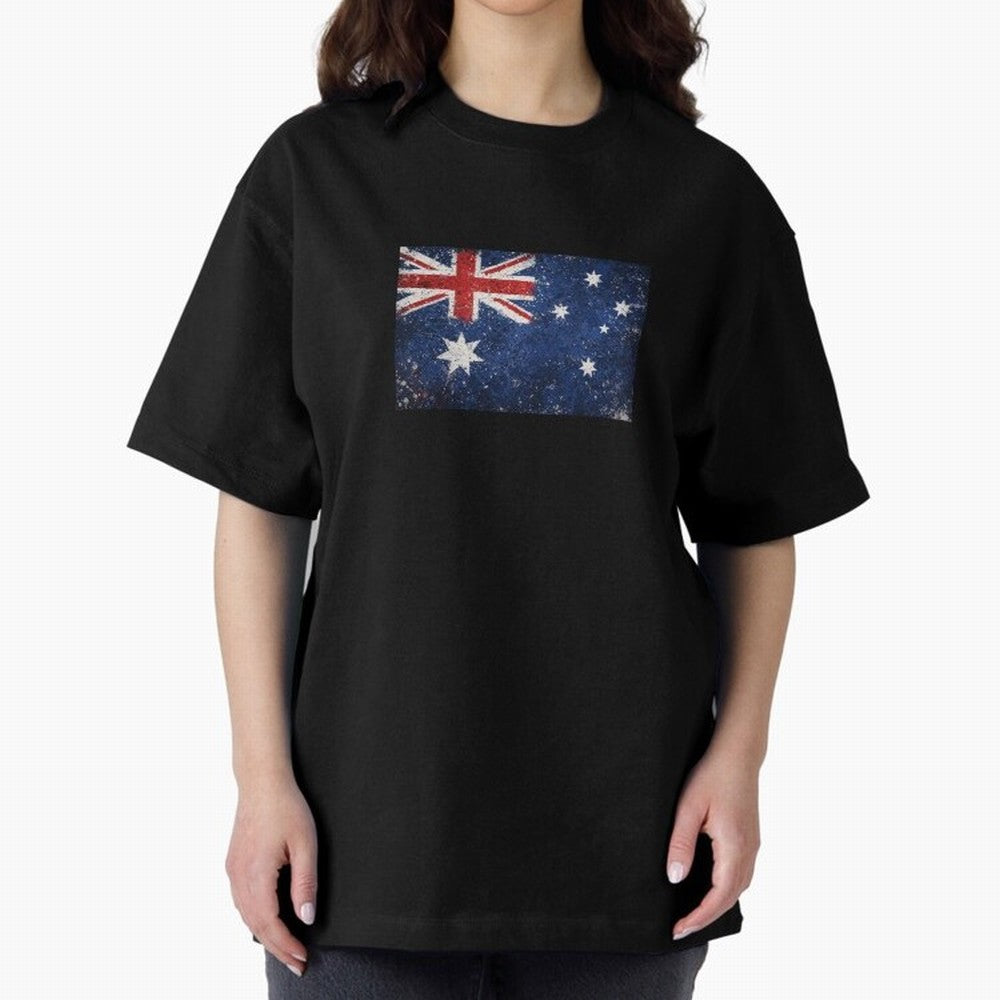 Australia Football World Cup Flag | Grunge Socceroos Soccer Classic T-Shirt Feel the Heartbeat of FIFA World Cup 2026 Group Stage Spirit, Connected to Spain and Netherlands, Messi and Cristiano Ronaldo, Championship Spirit, Famous Goals, Roaring