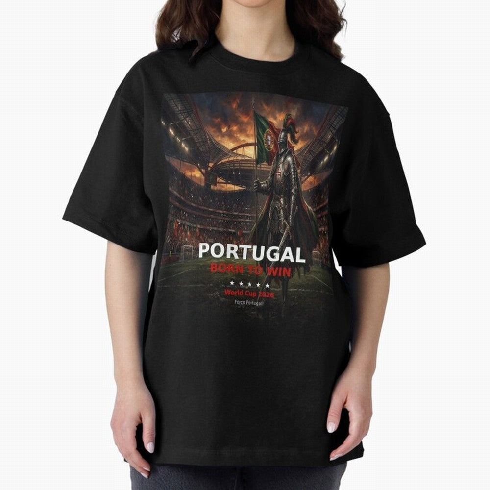 Portugal Born to Win - World Cup 2026 Soccer Fan Tee Classic T-Shirt Elevate FIFA World Cup 2026 Driven by CR7 and Messi, Brazil, Portugal and Argentina Energy, Stadium Chants, National Pride, Trophy Dreams and Unforgettable Football Memories;