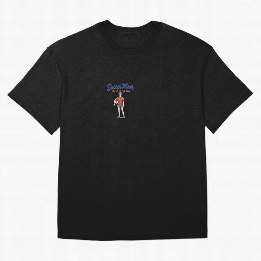 Soccer Mom World Cup 2026 | Football Mom Illustration Classic T-Shirt Turn Football Passion into FIFA World Cup 2026 USA Canada Mexico Celebrating Haaland and Mbappe, Netherlands Energy, Vintage Soccer Flavor, Modern Football Stars, National Flags