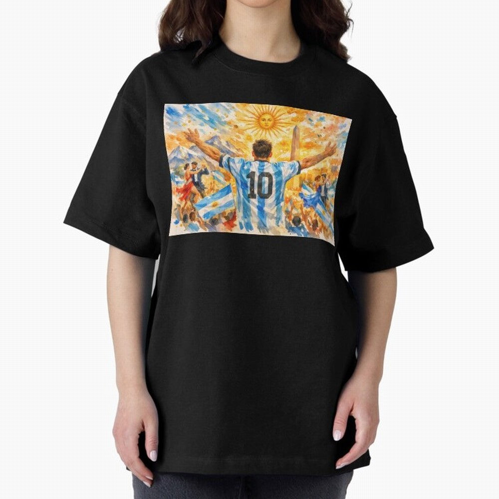 Spectacular Celebration in Argentina Soccer Vibes 2026 Classic T-Shirt Bring Global Tournament Vibes to FIFA World Cup 2026 for Fans of Messi and Portugal, Bringing Classic Soccer Heritage, Championship Pressure, Fan Loyalty and International