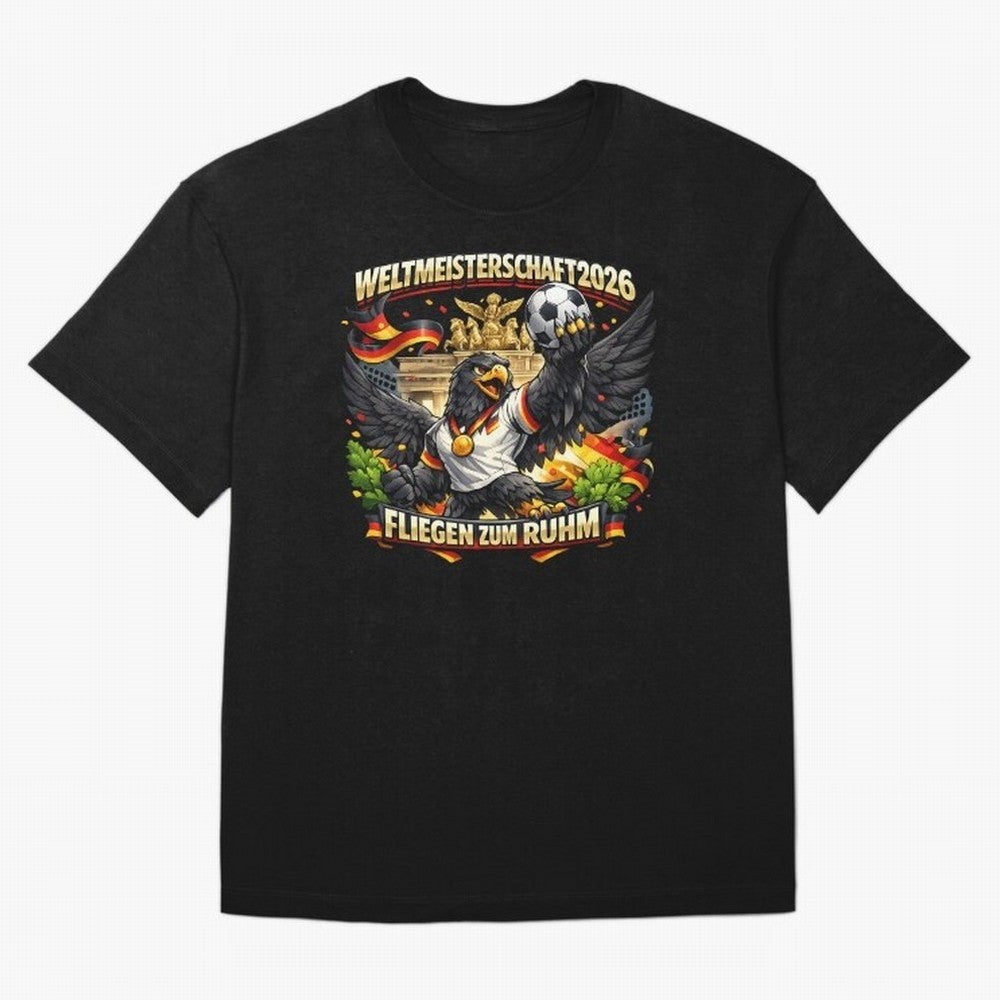 German Eagle World Cup 2026 Football Fan Art Classic T-Shirt Remember FIFA World Cup 2026 USA Canada Mexico Spirit, Filled with France and Portugal, Haaland, Classic Soccer Heritage, Championship Pressure, Fan Loyalty and International Pride; Great