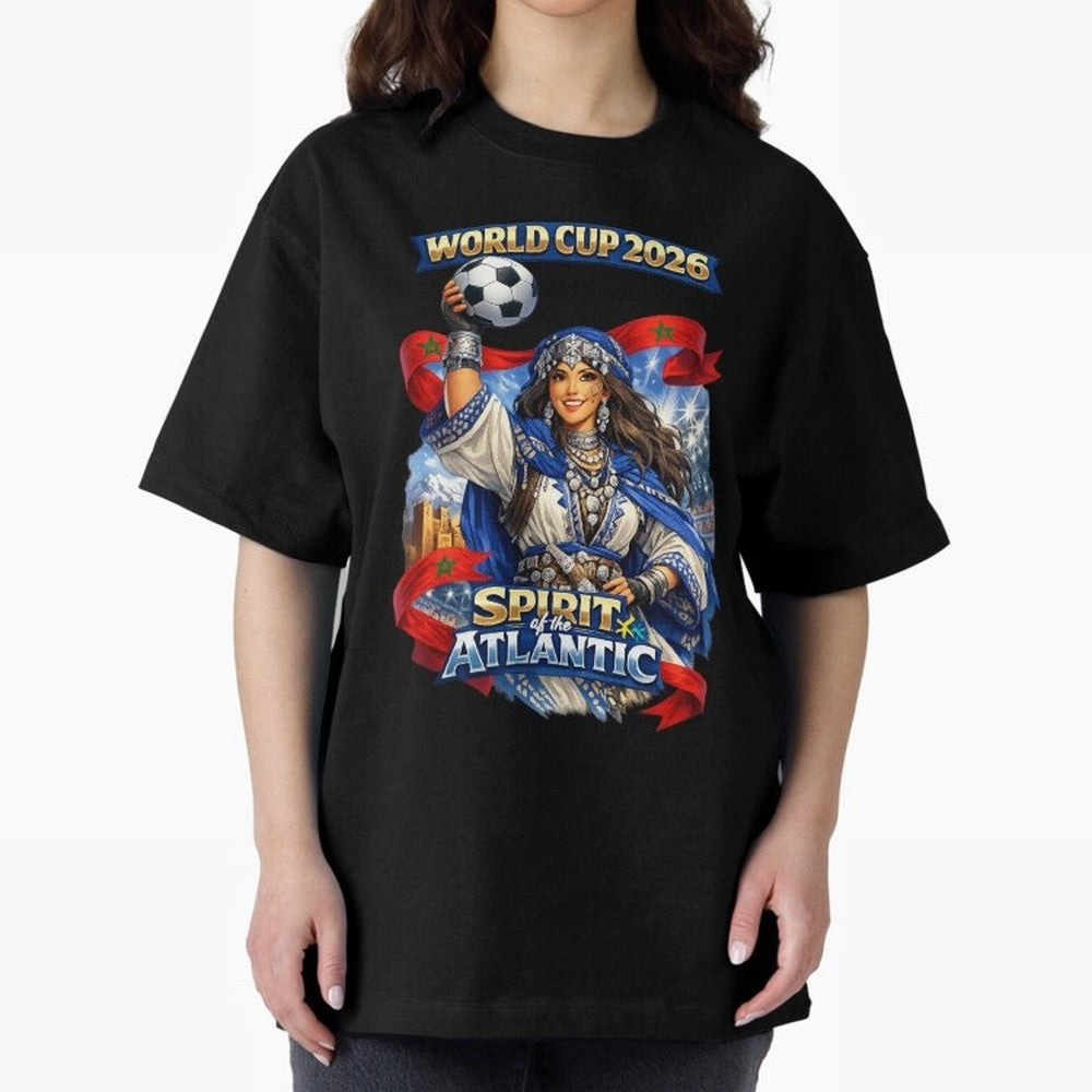 Moroccan World Cup 2026 Spirit Classic T-Shirt Follow Match Day Hype around FIFA World Cup 2026 USA Canada Mexico, Cristiano Ronaldo, Brazil, Tournament Hype, Historic Matchups, Family Viewing Parties and Global Sports Pride; Ideal for Passionate