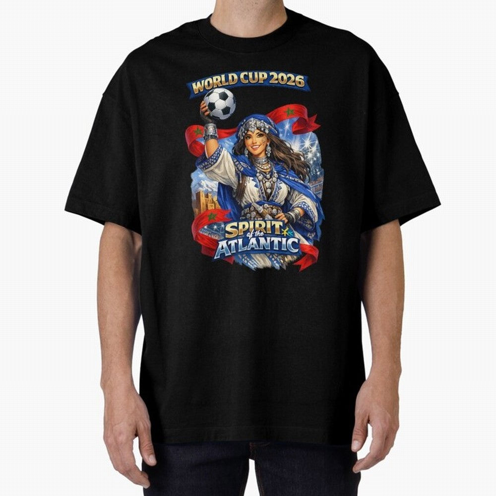 Moroccan World Cup 2026 Spirit Classic T-Shirt Follow Match Day Hype around FIFA World Cup 2026 USA Canada Mexico, Cristiano Ronaldo, Brazil, Tournament Hype, Historic Matchups, Family Viewing Parties and Global Sports Pride; Ideal for Passionate