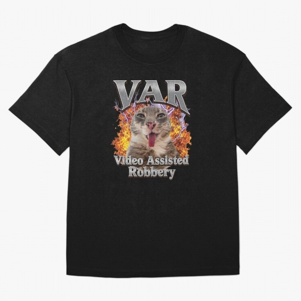 VAR Video Assisted Robbery Funny World Cup 2026 Meme Soccer Fan Football Humor Classic T-Shirt Honor the FIFA World Cup 2026 Journey through Haaland Highlights, England, France and Netherlands Pride, Football Passion, Legendary Performances,