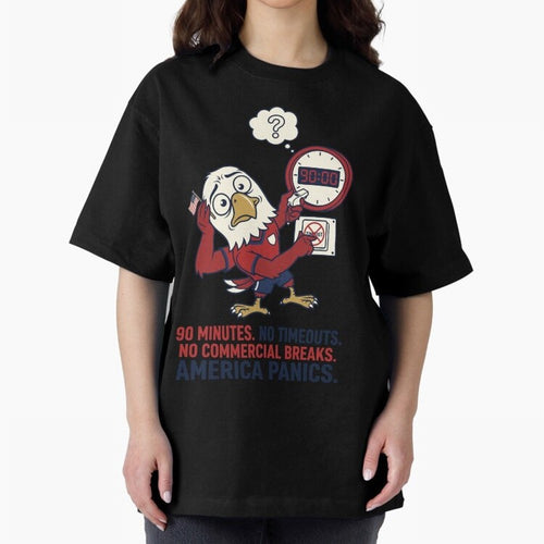 America Panics ¡ª No Timeouts No Commercials V1 Classic T-Shirt Bring Match Day Fire to Match Day Hype around FIFA World Cup 2026 USA Canada Mexico, Cristiano Ronaldo, Haaland and CR7, Brazil, Football Passion, Legendary Performances, Festival