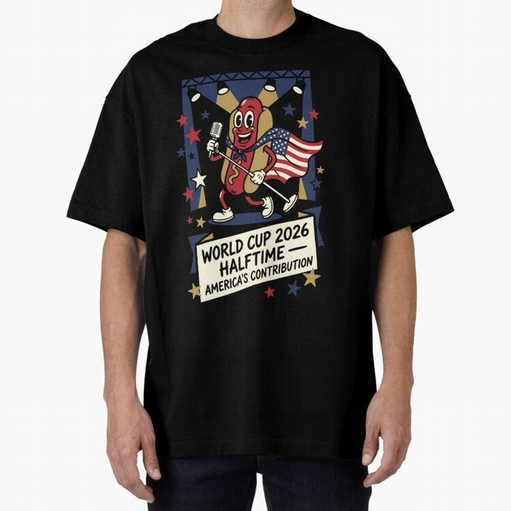 World Cup 2026 Halftime ¡ª America's Contribution V1 Classic T-Shirt Show Fan Pride Across FIFA World Cup 2026 for Fans of Messi and Cristiano Ronaldo and Brazil, Bringing Classic Soccer Heritage, Championship Pressure, Fan Loyalty and