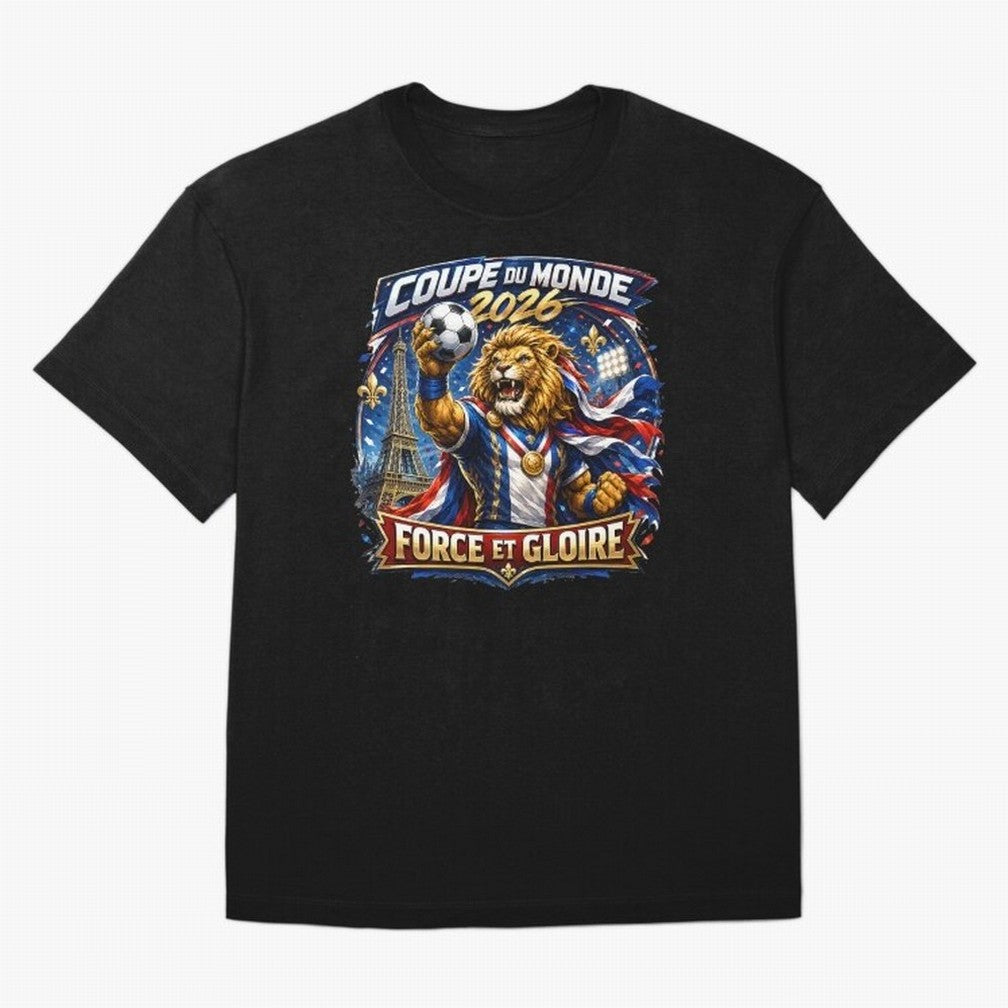 France Lion World Cup 2026 Classic T-Shirt Show Your Tournament Heart for FIFA World Cup 2026 USA Canada Mexico Spirit, Highlighting Argentina and Brazil, Neymar, Goal Celebration Energy, Supporter Heritage, Football Icons and Worldwide Tournament