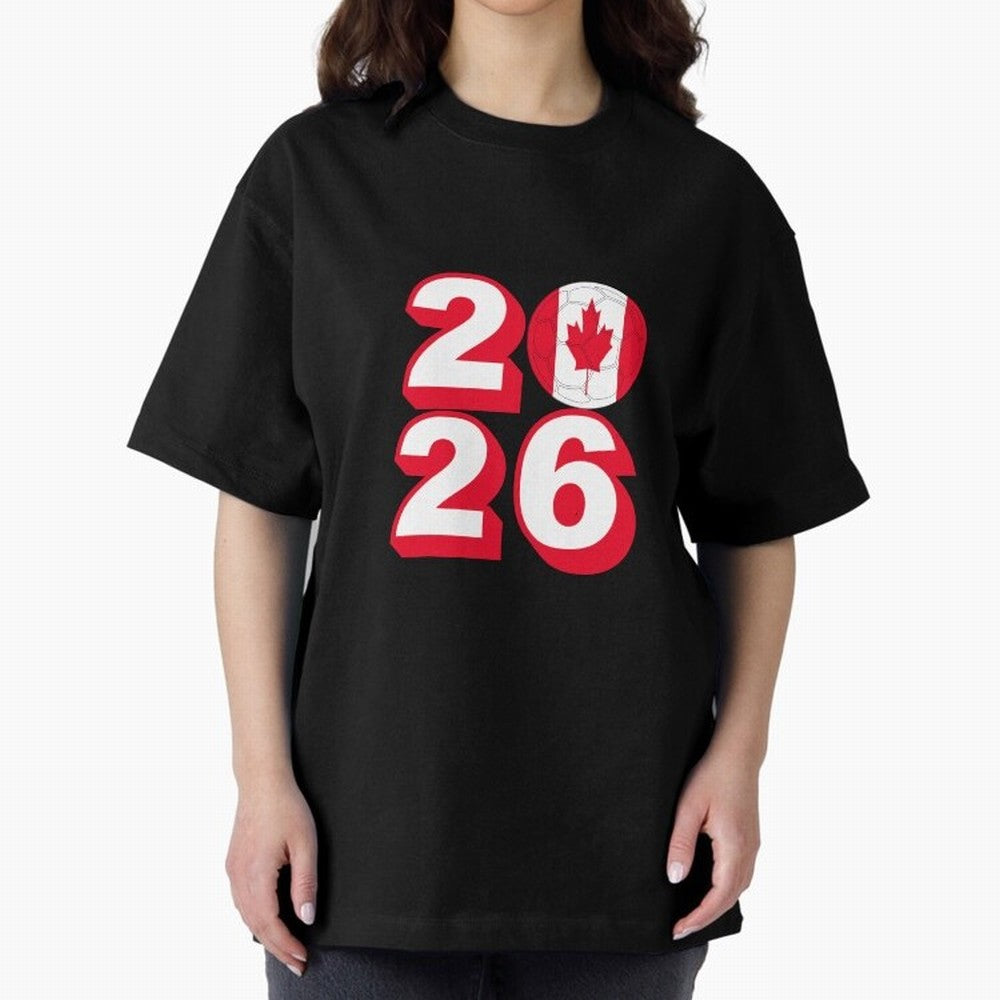 Canada 2026 Soccer Ball Graphic Design Classic T-Shirt Elevate the FIFA World Cup 2026 Group Stage Journey through Messi and Cristiano Ronaldo Highlights, Spain Pride, Vintage Soccer Flavor, Modern Football Stars, National Flags and Final Night