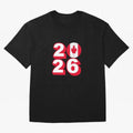 Canada 2026 Soccer Ball Graphic Design Classic T-Shirt Elevate the FIFA World Cup 2026 Group Stage Journey through Messi and Cristiano Ronaldo Highlights, Spain Pride, Vintage Soccer Flavor, Modern Football Stars, National Flags and Final Night