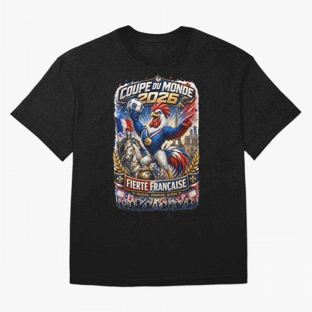 France World Cup 2026 Pride Classic T-Shirt Celebrate National Team Dreams in Match Day Hype around FIFA World Cup 2026, Messi and Cristiano Ronaldo, Argentina and Brazil, Game Day Rituals, Football Legends, Country Pride and the Road to the Final;