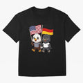 The American eagle and its friend the German eagle Classic T-Shirt Remember FIFA World Cup 2026 Group Stage for Fans of Messi and Cristiano Ronaldo and England, Bringing Fan Favorite Moments, National Team Passion, Big Match Drama and Soccer