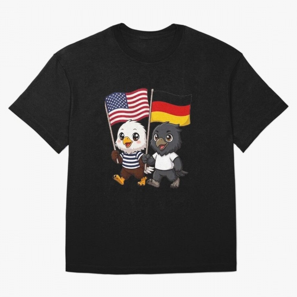 The American eagle and its friend the German eagle Classic T-Shirt Remember FIFA World Cup 2026 Group Stage for Fans of Messi and Cristiano Ronaldo and England, Bringing Fan Favorite Moments, National Team Passion, Big Match Drama and Soccer