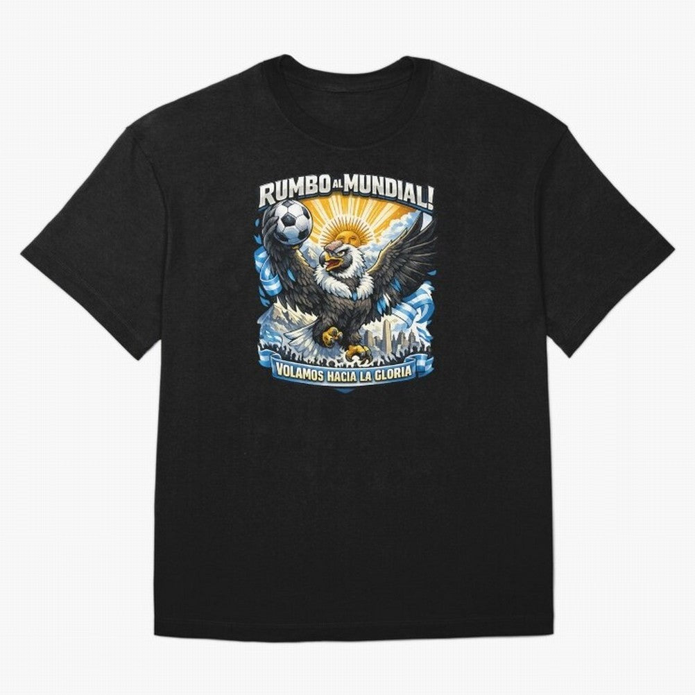 Argentina Eagle World Cup Pride Classic T-Shirt Experience the Global Stage of FIFA World Cup 2026 Group Stage with Messi, Spain and Netherlands Energy, Football Festival Excitement, Trophy Ambitions, Country Rivalries and Star Player Buzz; Made
