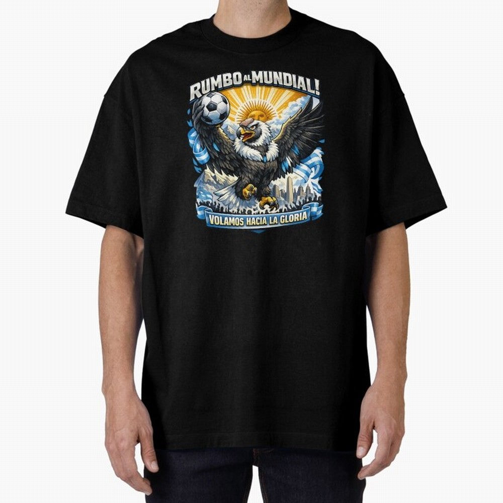 Argentina Eagle World Cup Pride Classic T-Shirt Experience the Global Stage of FIFA World Cup 2026 Group Stage with Messi, Spain and Netherlands Energy, Football Festival Excitement, Trophy Ambitions, Country Rivalries and Star Player Buzz; Made