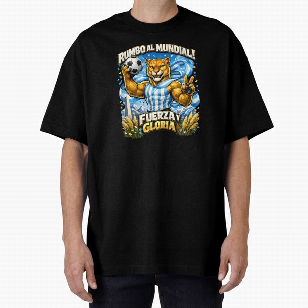 Argentina Puma World Cup Fan Art Classic T-Shirt Join FIFA World Cup 2026 Group Stage for Fans of CR7 and Portugal, Spain and Germany, Bringing Retro Football Energy, Iconic Rivalries, Trophy Chase Drama and Stadium Atmosphere; Perfect for People