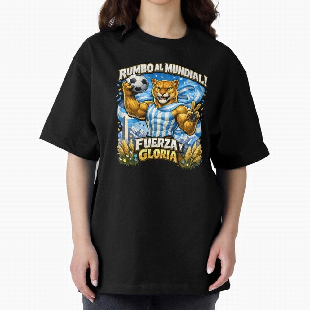 Argentina Puma World Cup Fan Art Classic T-Shirt Join FIFA World Cup 2026 Group Stage for Fans of CR7 and Portugal, Spain and Germany, Bringing Retro Football Energy, Iconic Rivalries, Trophy Chase Drama and Stadium Atmosphere; Perfect for People