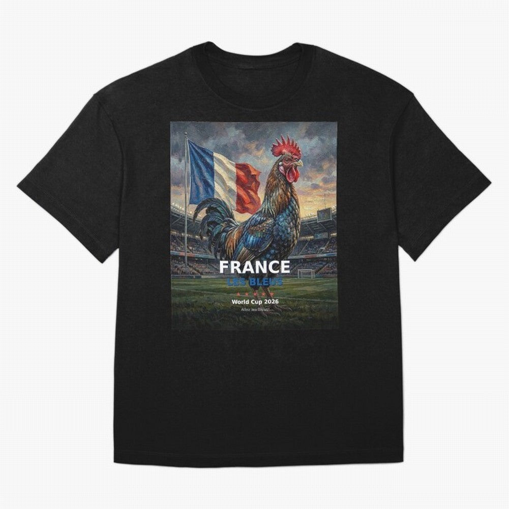 France Les Bleus - World Cup 2026 Soccer Fan Tee Classic T-Shirt Show Up for the Glory of FIFA World Cup 2026 Group Stage for Fans of Mbappe and Netherlands, Bringing Football History, Final Match Energy, Crowd Noise and Once in a Lifetime Moments;