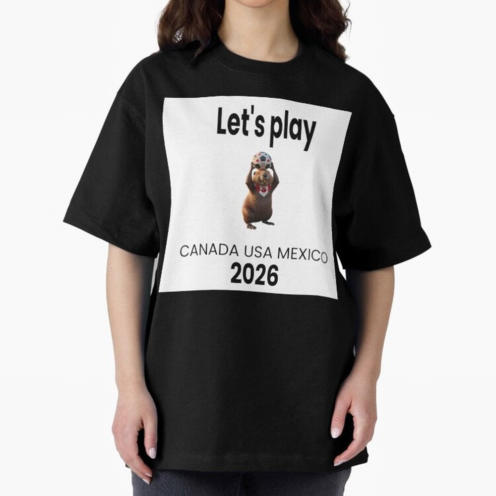 Canadian beaver invites you to World Cup 2026 in USA, Canada and Mexico Classic T-Shirt Celebrate Soccer Greatness during Match Day Hype around FIFA World Cup 2026, Cristiano Ronaldo, France and Portugal, Champion Mindset, Group Stage Buzz,
