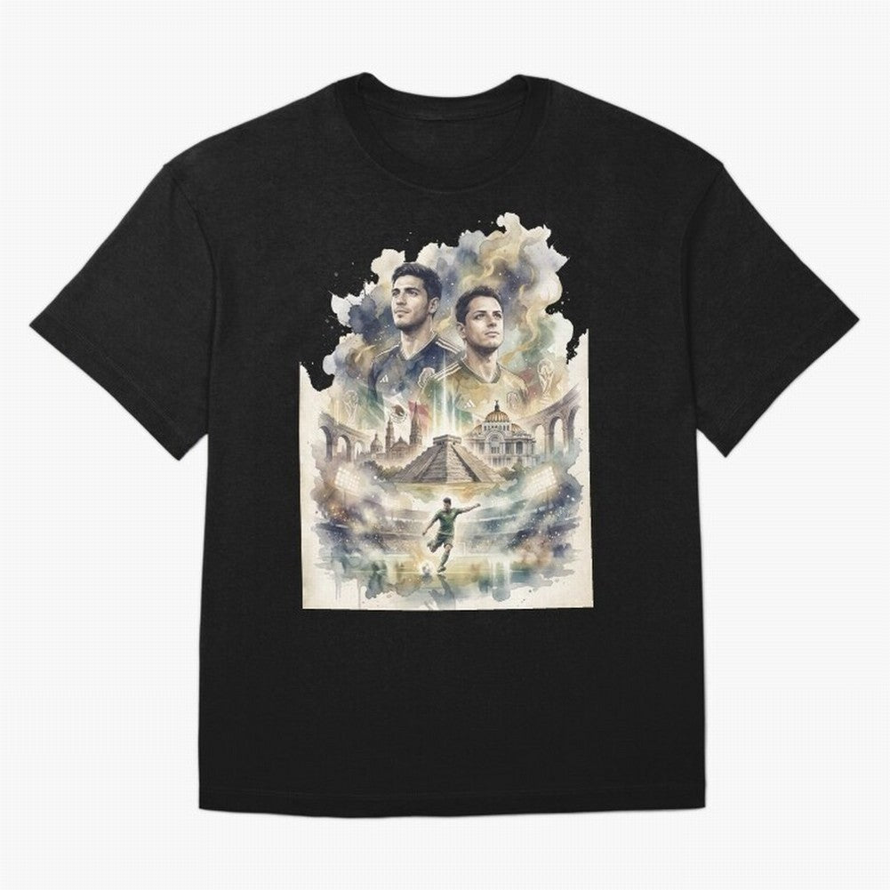FIFA 2026 Mexico Players Classic T-Shirt Celebrate Supporters United by Global Football Passion for FIFA World Cup 2026 Group Stage, Celebrating Messi, Argentina, Fan Favorite Moments, National Team Passion, Big Match Drama and Soccer History;